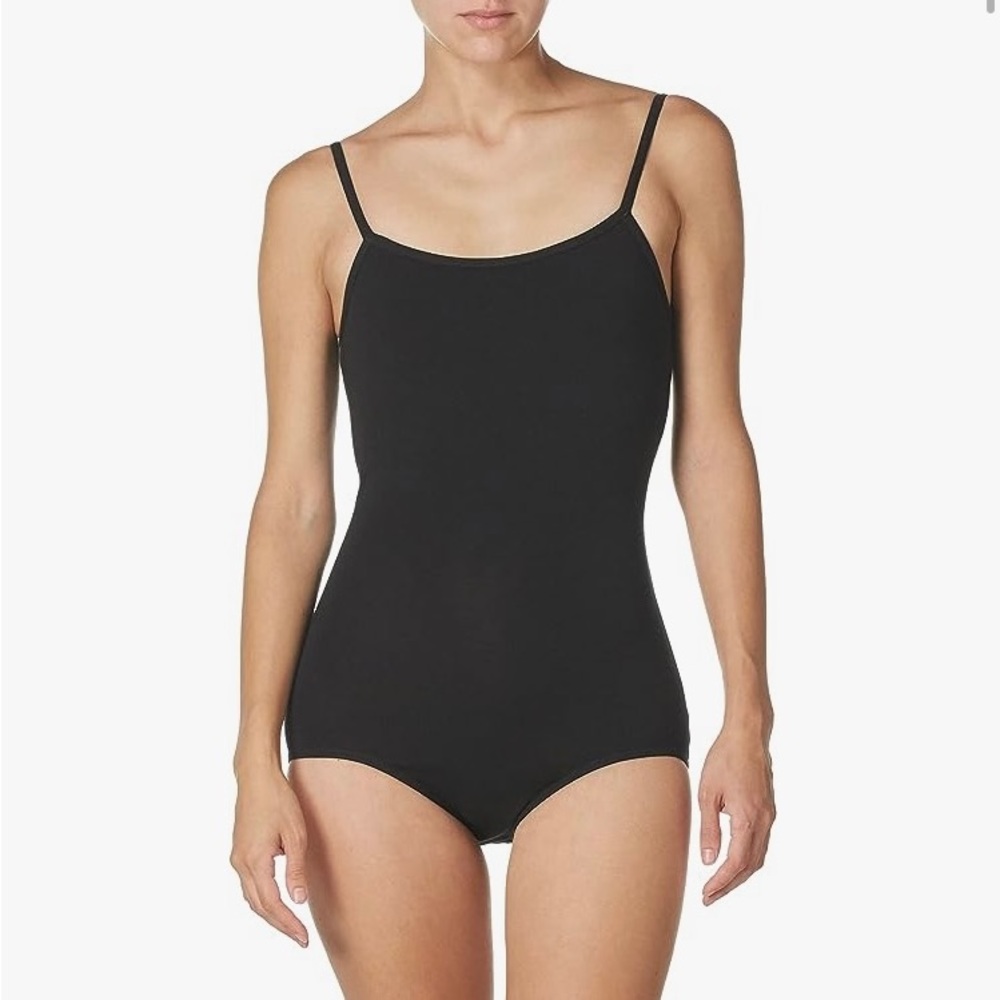 Capezio women’s black leotard bodysuit